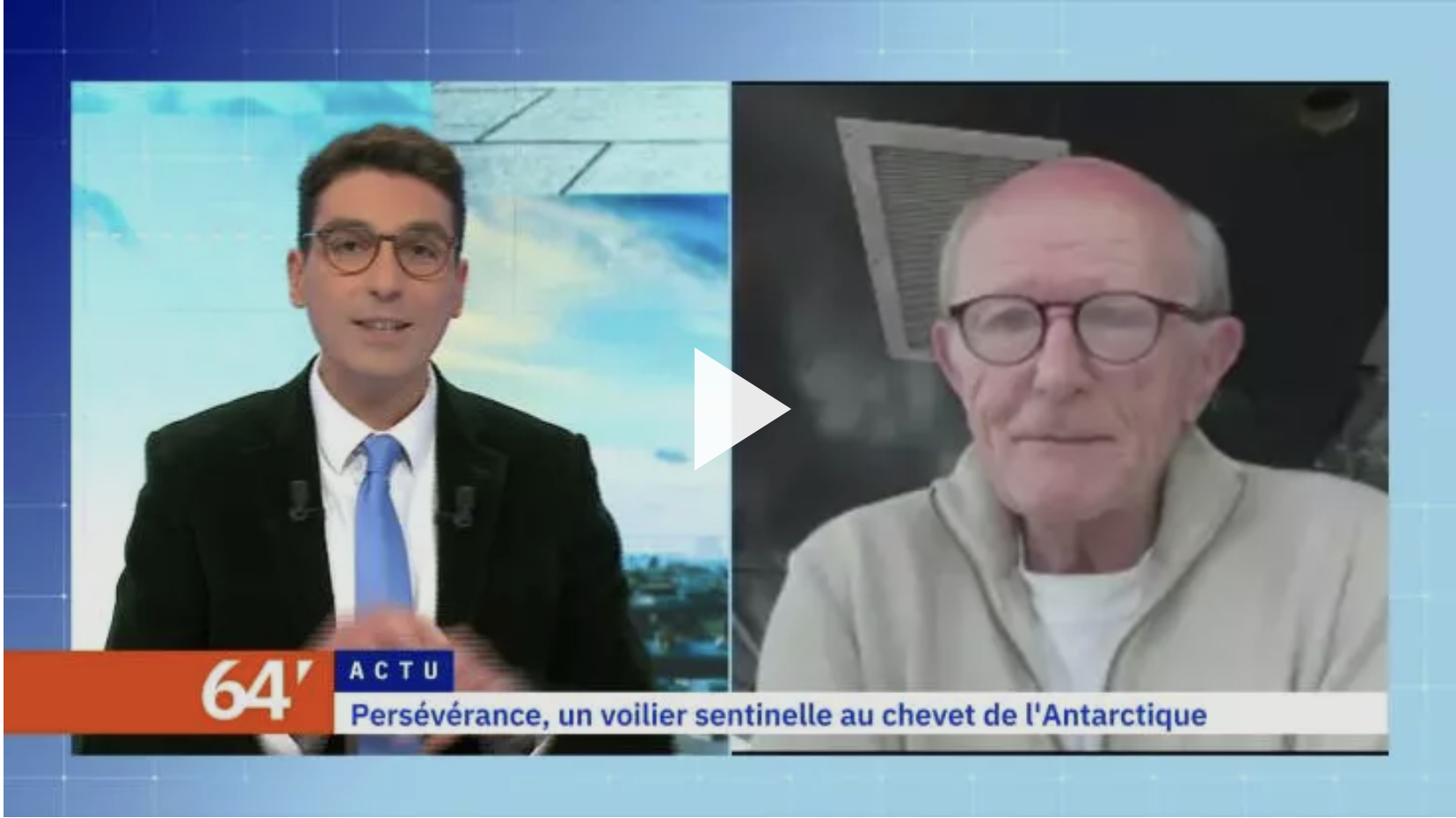 Persévérance: un voilier sentinelle au chevet de l&rsquo;Antarctique – TV5 Monde