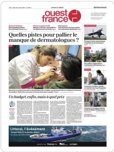 BREST Dédicace de Jean-Louis Etienne – Ouest France