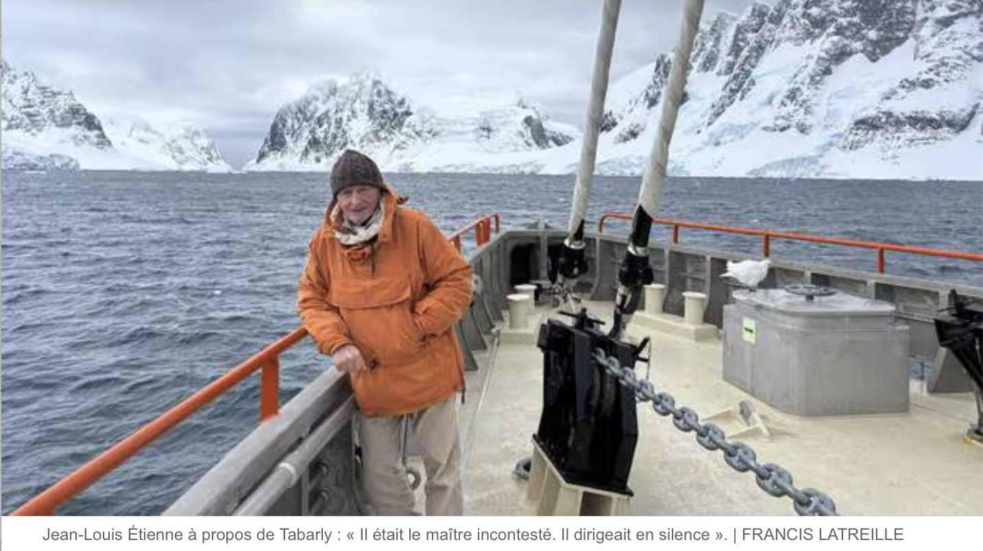 Jean-Louis Étienne : « Éric Tabarly a fait de moi un marin » – Voiles et Voiliers