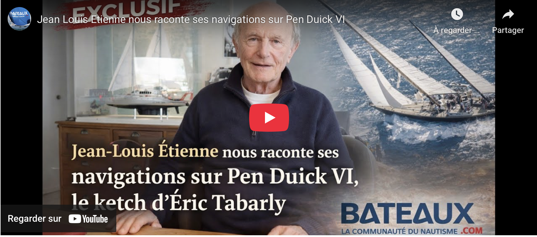 Pen Duick VI dans le Pacifique : Jean-Louis Étienne raconte une navigation hors du temps – Bateaux.com