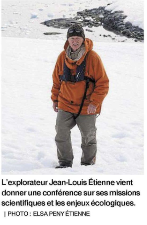 Une conférence du médecin et explorateur Jean-Louis Étienne – Ouest France Saint Brieuc