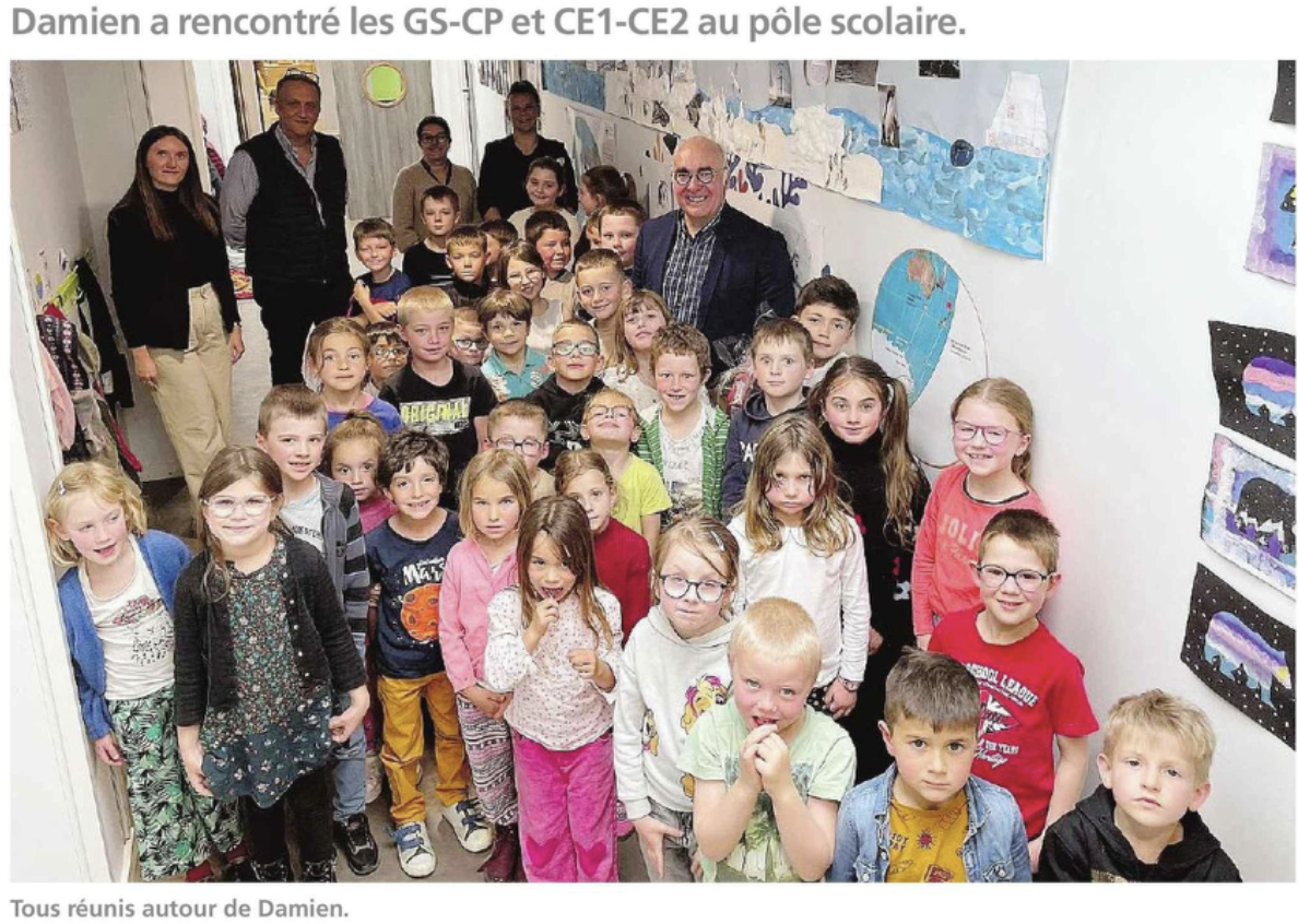 Devant les yeux émerveillés des écoliers – Le Chatillonnais et l&rsquo;auxois
