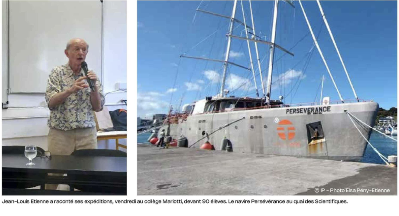 « Le pôle Nord et l&rsquo;Antarctique sont les deux frigos de la terre. On a ouvert la porte du frigo » – Actu.NC